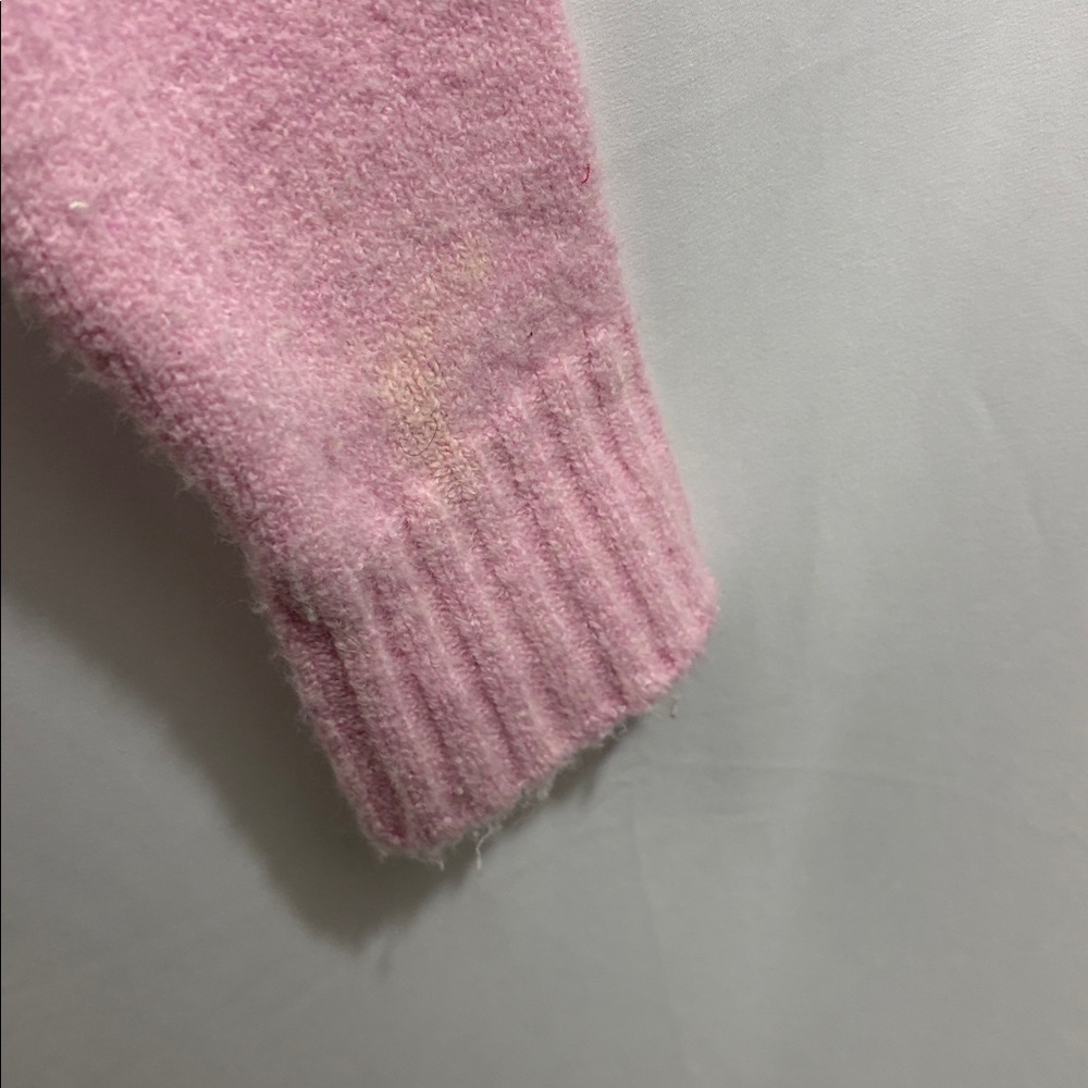 J. Crew Women’s Turtleneck Sweater Size Small Wool Blend Neapolitan Ice Cream - Picture 4 of 6
